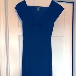 Elegant black Banana Republic midi dress